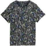 Tom Tailor - Dames T-shirt - Korte Mouwen - Zwart - Katoen