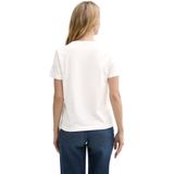 Berry Red - Bikini - Met Frontprint - Korte Mouwen - Ronde Hals