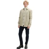 Overhemd - Effen - Denim - Comfort Fit - Lange Mouw