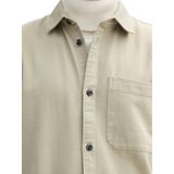 Overhemd - Effen - Denim - Comfort Fit - Lange Mouw