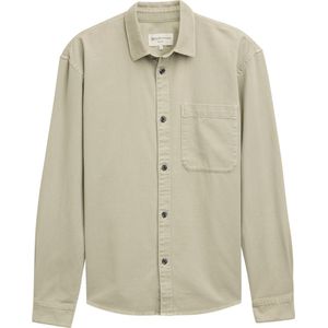 TOM TAILOR DENIM - Overhemd - Beige - Comfort Fit - Lange Mouw