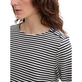 Tom Tailor - Long Sleeve - Dames - Zwart - Loose-Fit - Comfortabel