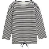 Tom Tailor - Long Sleeve - Dames - Zwart - Loose-Fit - Comfortabel