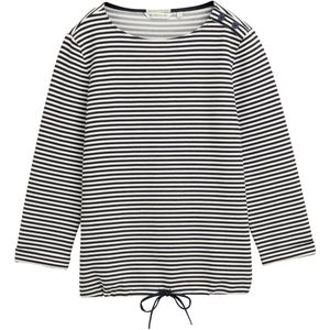 Tom Tailor - Long Sleeve - Dames - Zwart - Loose-Fit - Comfortabel