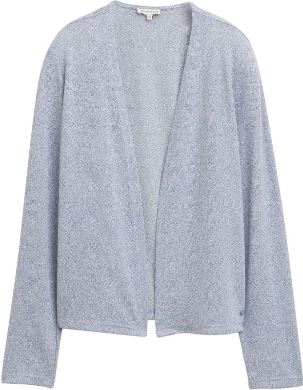 TOM TAILOR - 1041290 - T-shirt - Hemelsblauw gemengd - Lange Mouwen - Dames