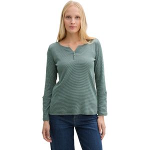 Tom Tailor - STRIPE HENLEY - Overhemd - Veelkleurig - Katoen