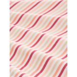 Tom Tailor - 3/4-Shirt - Katoenmix - Gestreept - Ronde Hals - Shaped Fit