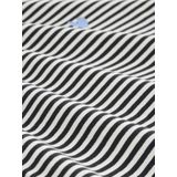 Tom Tailor - Damesshirt - Gestreept - Katoenmix - Ronde Hals - 3/4-Mouwen