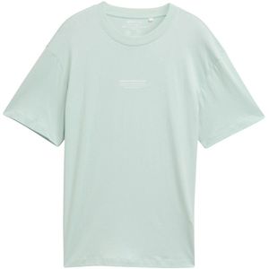 TOM TAILOR DENIM - Shirt - Mintgroen - Ronde Hals - Halve Mouw