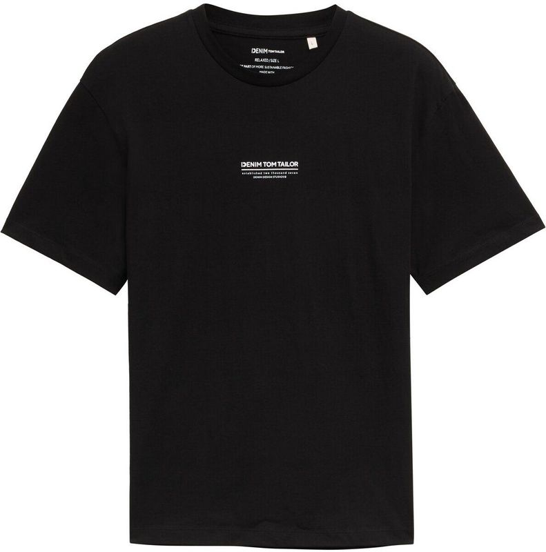 T-shirt - Ronde Hals - Jersey - Logoprint - Losse Pasvorm - Halve Mouw