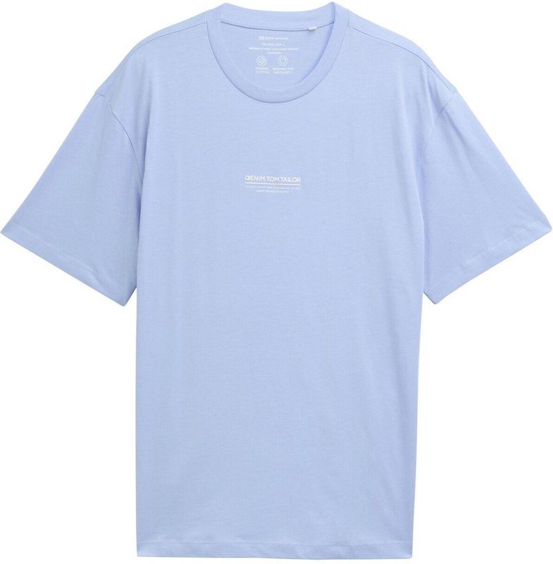 Brunnera Blue - Bikini - Met Merkfrontprint - Halve Mouwen - Ronde Kraag