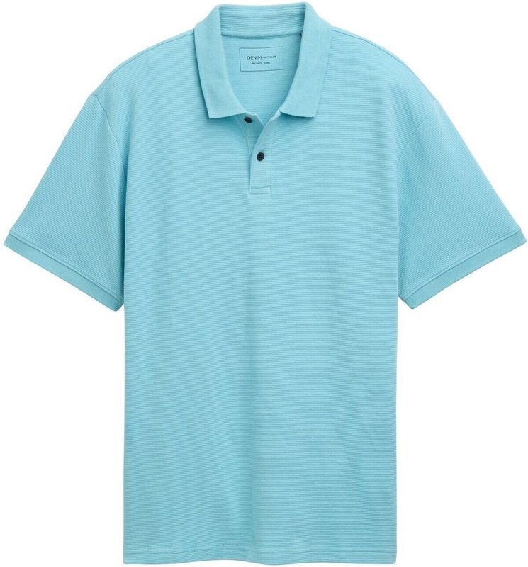 Tom Tailor - Poloshirt - Dusty Blue - Relaxed Fit
