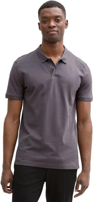 Tom Tailor - Poloshirt - Effen - Korte Mouwen - Regular Fit