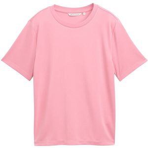 Tom Tailor - Modern Fluent - T-shirt - Roze - Korte Mouwen