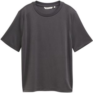 Tom Tailor - Denim Shirt - Tarmac Grey - Ronde Hals - Regular Fit