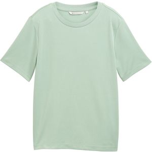 TOM TAILOR Denim T-shirt voor dames, 13632 - Fresh Mint Green, XL