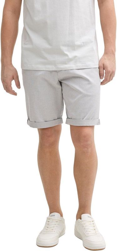 Tom Tailor - Chino Broek - Groen - Polyester Viscose Katoen Elastaan