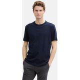 Tom Tailor - T-shirt - Sky captain blue - Met Geborduurd Logo