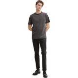 Regular Fit T-Shirt aus reiner Baumwolle mit gummiertem Logo-Print