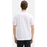 Tom Tailor - T-shirt - Mêlee - Puur Katoen - Regular Fit - Ronde Hals