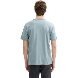 Tom Tailor - T-shirt - Melange - Regular Fit - Heren