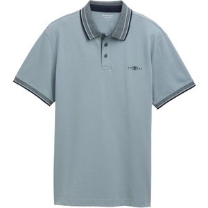Tom Tailor - Poloshirt - Gemêleerd - Katoen/Elastaan