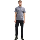 TOM TAILOR Poloshirt Poloshirt mit kontrastierenden Streifen und Logo Polo Shirts