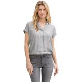 Tom Tailor - Blouse Striped Short Sleeve - Multicolor - 100% Viscose