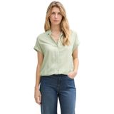 Tom Tailor - BLOUSE STRIPED SHORTSLEEVE - Blouse - Multicolor - 100% Viscose