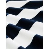 TOM TAILOR DENIM - Sweatshirt - Navy/Wit - Gestreept