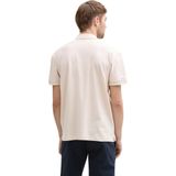 Poloshirt - Effen - Jersey - Kwartmouw - Normale Pasvorm