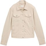 Design Blouson - Effen - Denim - Slanke Pasvorm