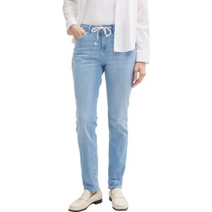 Tom Tailor Dames Jeans Broeken TAPERED tapered Fit Blauw Volwassenen