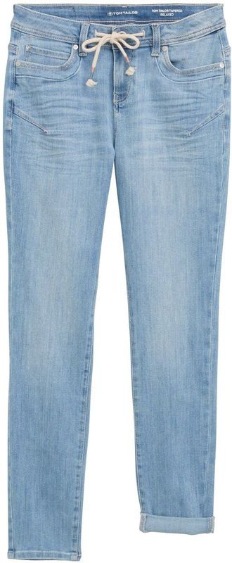 TOM TAILOR - Jeans - Blauw - Denim - Regular Fit - Mid Waist