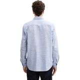 Tom Tailor - Structured Slubyarn - Heren Overhemd - Veelkleurig - 100% Katoen