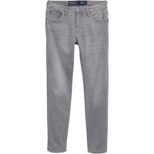 Tom Tailor - Stonewashed Denim Jeans - Lichtgrijs - 70% Katoen