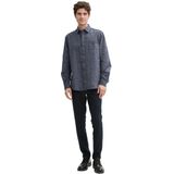 Tom Tailor - STRUCTURED SLUBYARN Overhemd - Veelkleurig - 100% Katoen