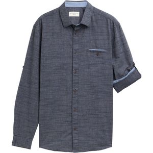 Tom Tailor - STRUCTURED SLUBYARN Overhemd - Veelkleurig - 100% Katoen