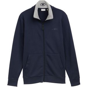 About You - Sweatvest - Effen - Lange Mouwen - Opstaande Kraag