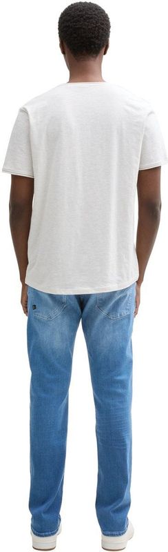 TOM TAILOR Denim Ttaedan Straight Fit jeans voor heren, 10150 - Bright Blue Denim, 31W / 36L