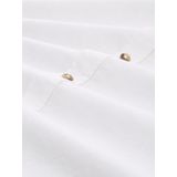 Tom Tailor - COTTON LINEN SHIRT - Overhemd - Wit - Katoen