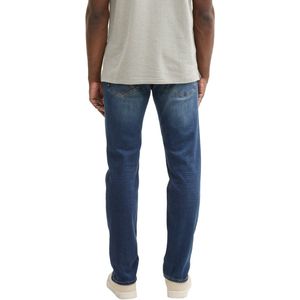 TOM TAILOR - Aedan Straight - Jeans - Used Dark Stone Blue - Denim