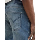 TOM TAILOR Denim Heren Jeans Aedan Straight, 10160 - Blauw Grijs Denim, 30W / 36L