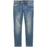 TOM TAILOR Denim Heren Jeans Aedan Straight, 10160 - Blauw Grijs Denim, 30W / 36L