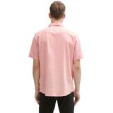 Tom Tailor - Herneoverhemd - Groen - Katoen/Linnen