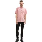 Tom Tailor - Herneoverhemd - Groen - Katoen/Linnen