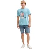 Tom Tailor Denim - Piers - Korte Broek - Mêlee - Katoenmix