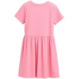 Tom Tailor - Mini-jurk - Sunrise Pink - Met Ribstructuur - A-lijn