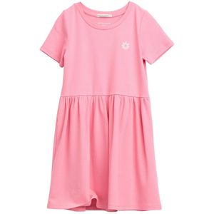 Tom Tailor - Mini-jurk - Sunrise Pink - Met Ribstructuur - A-lijn