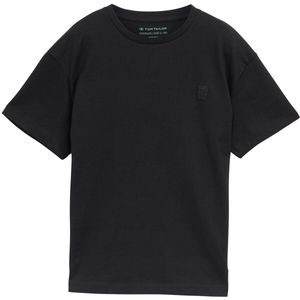 TOM TAILOR - 36423 - Oversize T-shirt - Heavy Black - Voor Jongens en Kinderen
